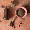 Black Pepper and Spice Grinder, Manual Pepper Mill with Handle - CRYSTALIA GLASS